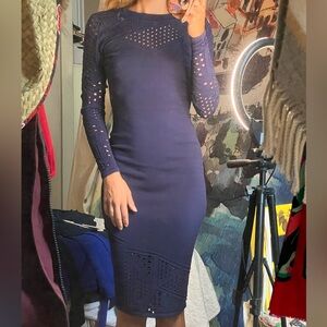 Milly navy blue dress